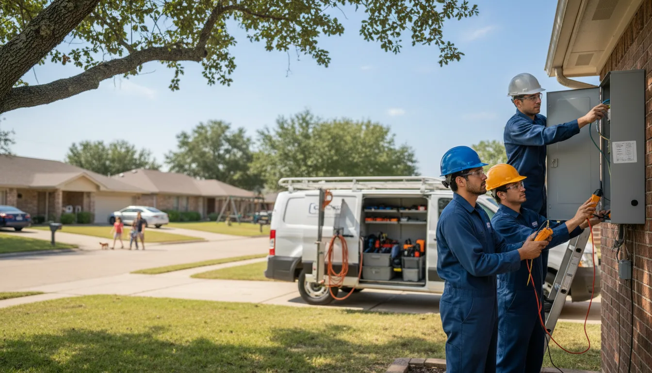 Certified electrician providing emergency electrical services in Van Lear, KY